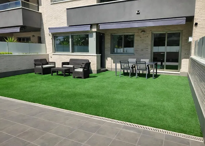 Planta Baja En Nova Con 3 Piscinas Lägenhet Torredembarra